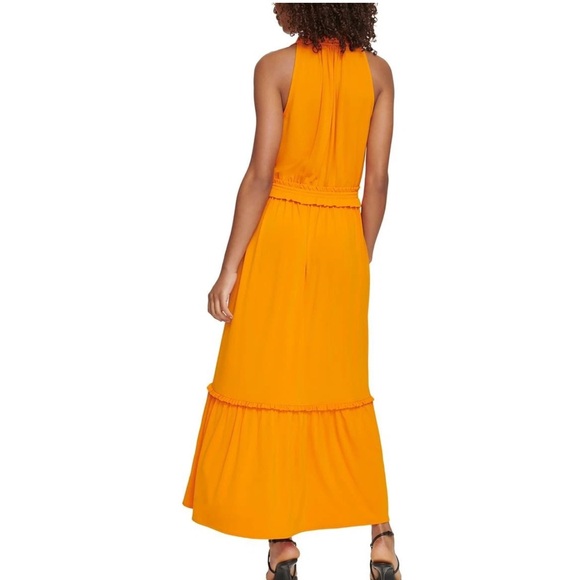 Karl Lagerfeld Tiered Maxi Dress - Picture 2 of 11